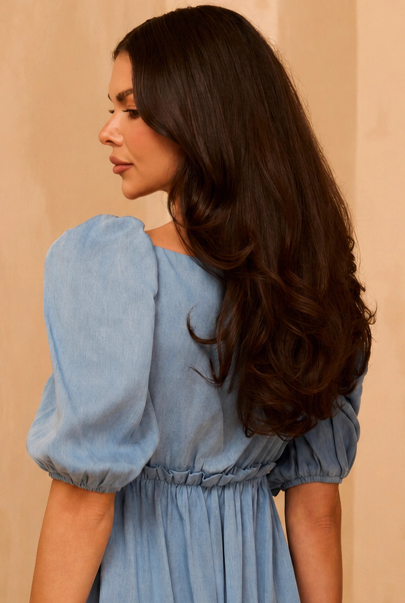 Tereza – vestido azul TALL